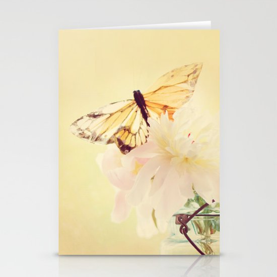 PASTEL PEONY Stationery Cards