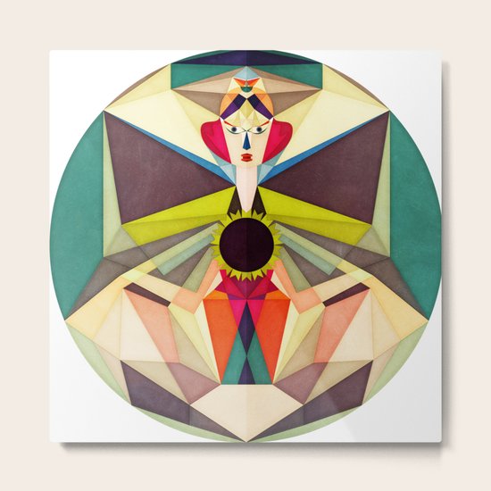 Ra-mura Metal Print