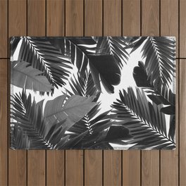 Jungle Leaves Finesse #6 #tropical #decor #art #society6 Outdoor Rug