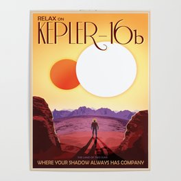 Kepler-16b Poster