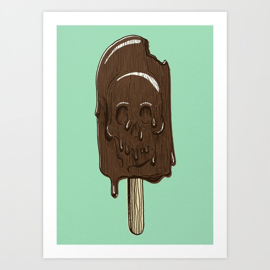 Oh Fudge Art Print