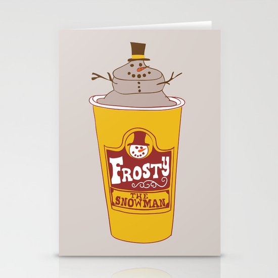 Frosty the Snowman Stationery Cards