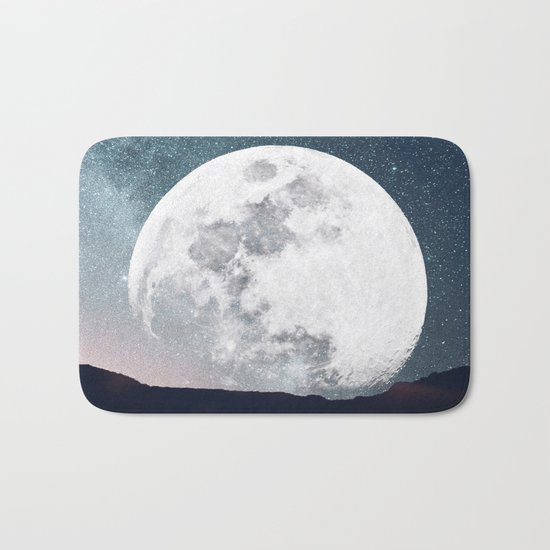 Halloween Moon Bath Mat