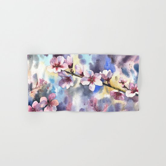 Blossoming almond Hand & Bath Towel