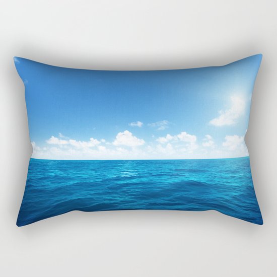 Quiet Sea Rectangular Pillow