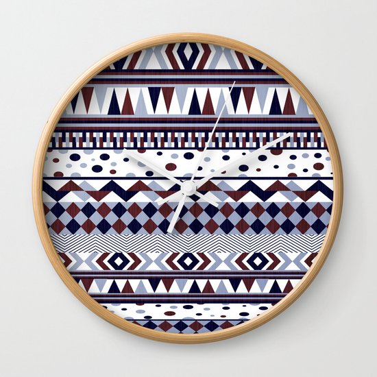 Tribal Vibe Wall Clock