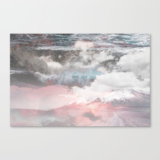 Crashing Clouds Canvas Print