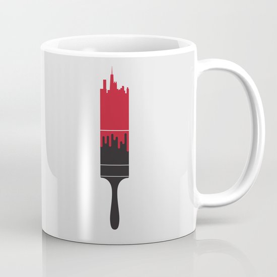 Paint the Town Red Coffee Mug