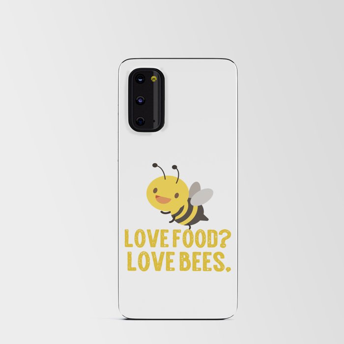 Love Foodlove Bees Android Card Case