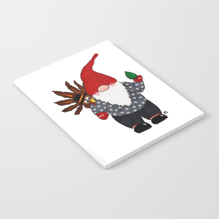 Holiday Gnome (no background) Notebook