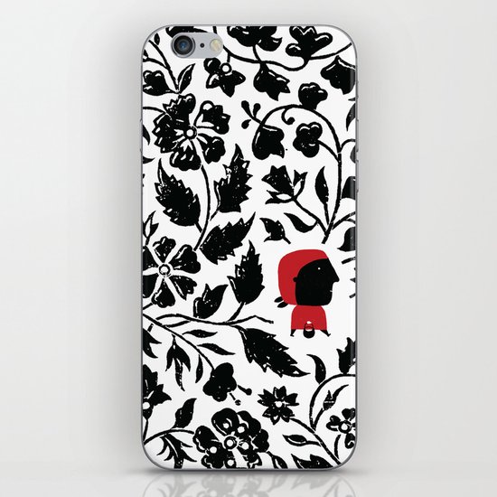 Little Red forest iPhone & iPod Skin