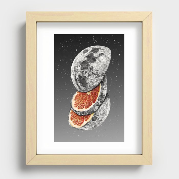 Lunar Fruit Recessed Framed Print