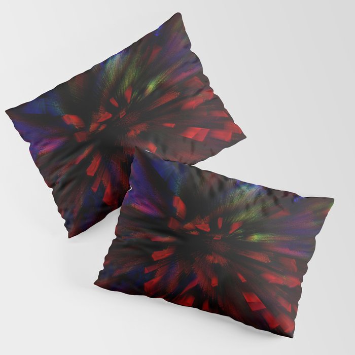 Digital motion glitch Pillow Sham