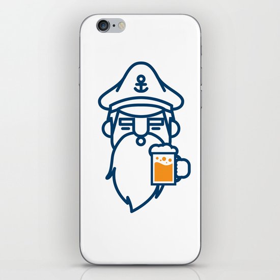beard & beer iPhone Skin