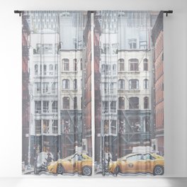 New York City 19 Sheer Curtain