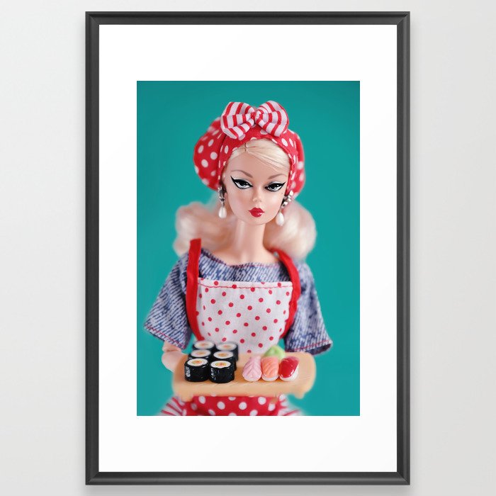 The perfect cook Framed Art Print