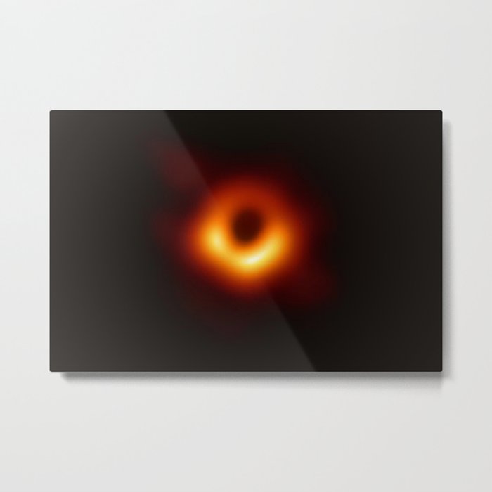 The First Ever Black Hole Image Metal Print