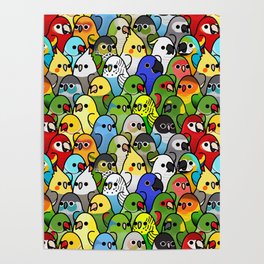 Too Many Birds!™ Bird Squad 1 Poster