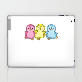 Pansexual Flag Pride Lgbtq Cute Penguin Laptop Skin