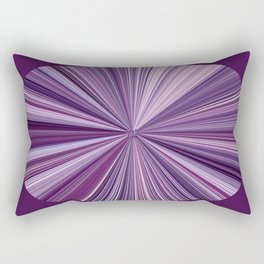 lilac stripes Rectangular Pillow