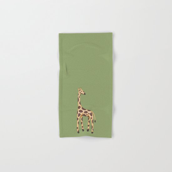 Giraffe Hand & Bath Towel