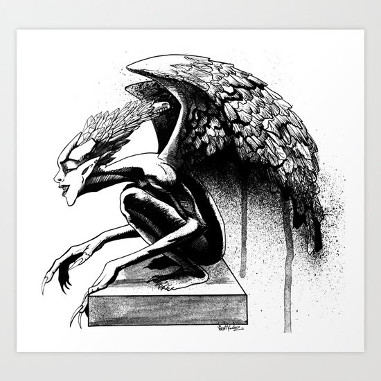 Ink Goblin Art Print