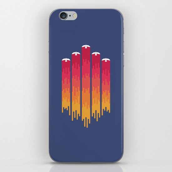 Break the Night with Color iPhone & iPod Skin