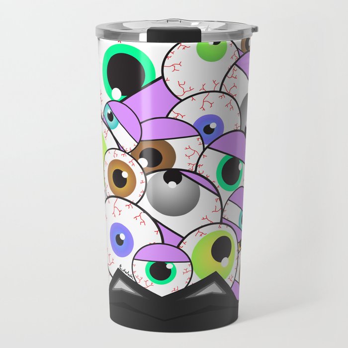 Eyeball Monster (Pastel) Travel Mug