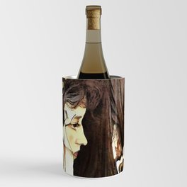 Wyspianski, portrait of Liza, remake Wine Chiller