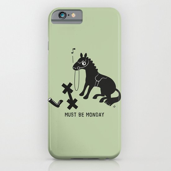 Must Be Monday, Horse iPhone & iPod Case
