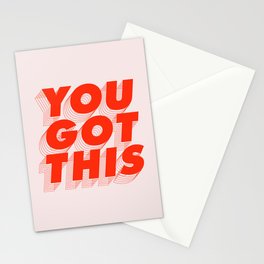 You Got This Stationery Card