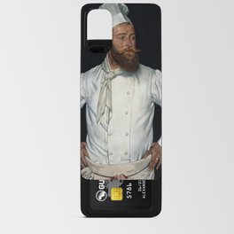 The Chef of the Hotel Chatham, Paris by William Orpen Android Card Case
