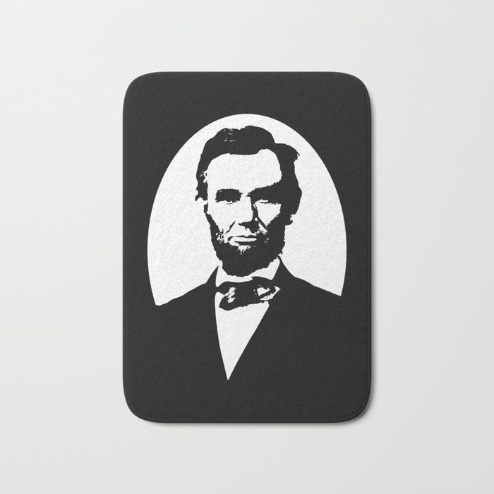 Abraham Lincoln Bath Mat