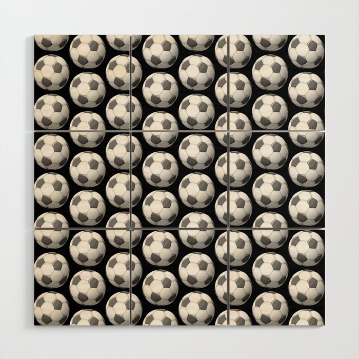 Soccer Ball Wood Wall Art