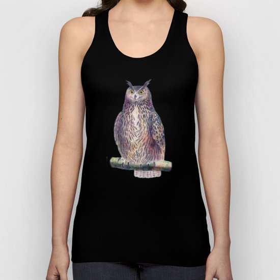 Mr. Owl Unisex Tank Top