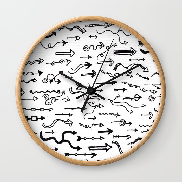 Directions Wall Clock