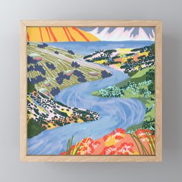 Magical Landscape  Framed Mini Art Print