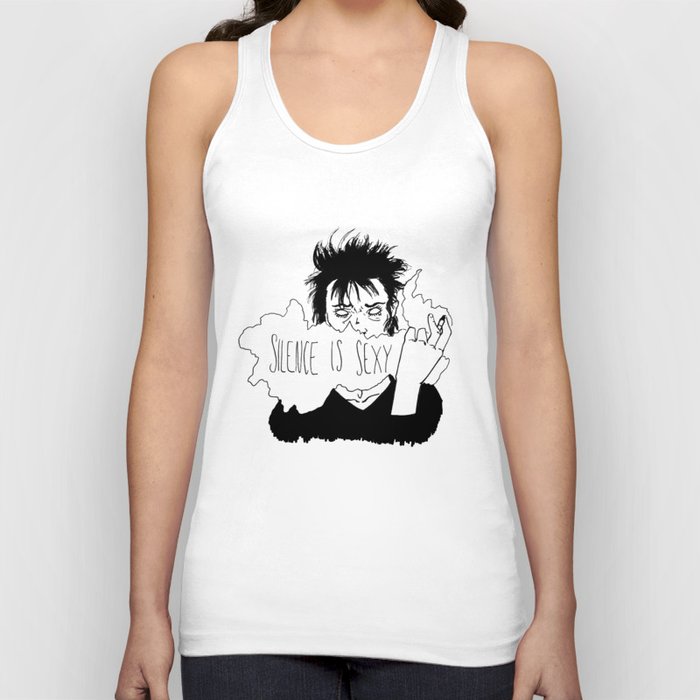 Silence Is Sexy Einsturzende Neubauten Unisex Tank Top By Madamemalaussene Society6