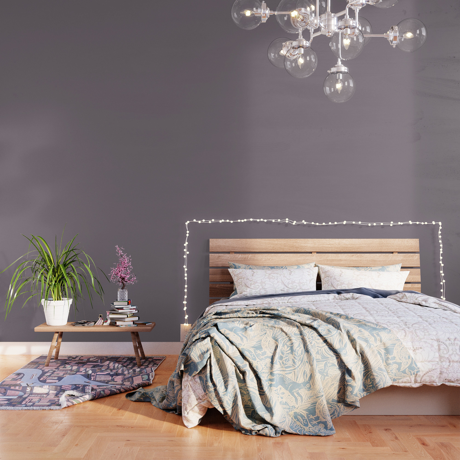 Plain Aubergine To Coordinate With Simply Design Color Palette Wallpaper By Simplydesign Anthea Day Society6