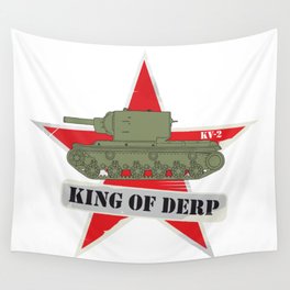 KV-2 King of Derp Wall Tapestry