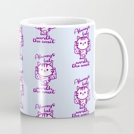 lazy cat pattern Coffee Mug