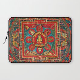 Vairocana Buddha Tibetan Buddhist Mandala Laptop Sleeve