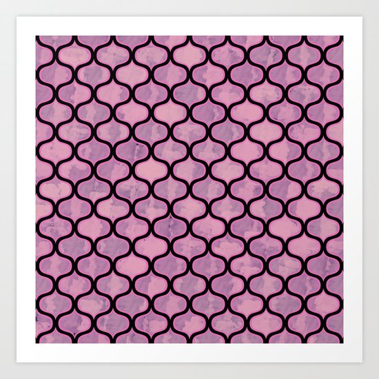 Lovely Pattern VI Art Print