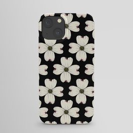 Dogwood Flower Pattern iPhone Case