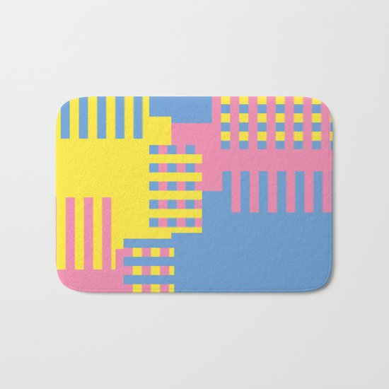 Colorful Abstract Bath Mat