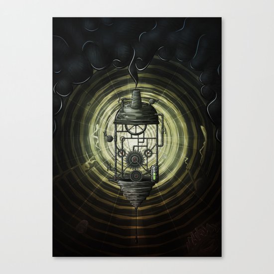 Steam Machine Canvas Print
