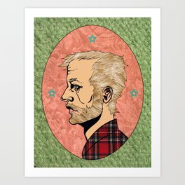 Lumberjacks Art Print | Pattern, Graphic Design, Digital, People 
