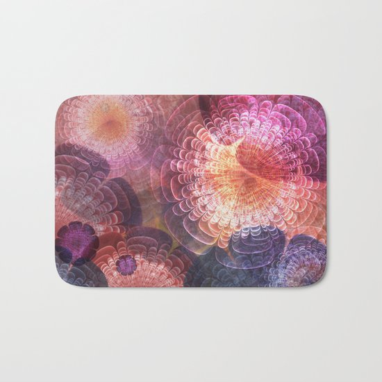 Fractal Corsage Bath Mat