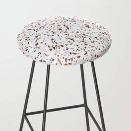 Mlticolor Modern Mid Century Terrazzo Bar Stool