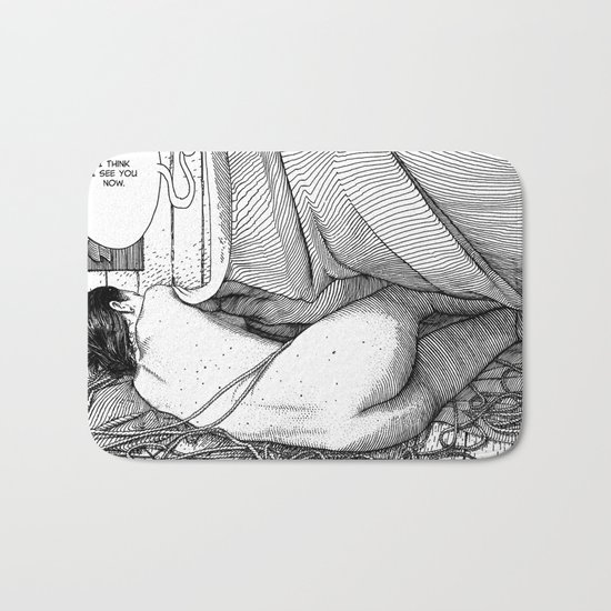 asc 613 - Le paysage nocturne (I think I see you now) Bath Mat